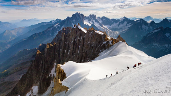探险雪山，征服大自然图片,探险雪山，征服大自然表情
